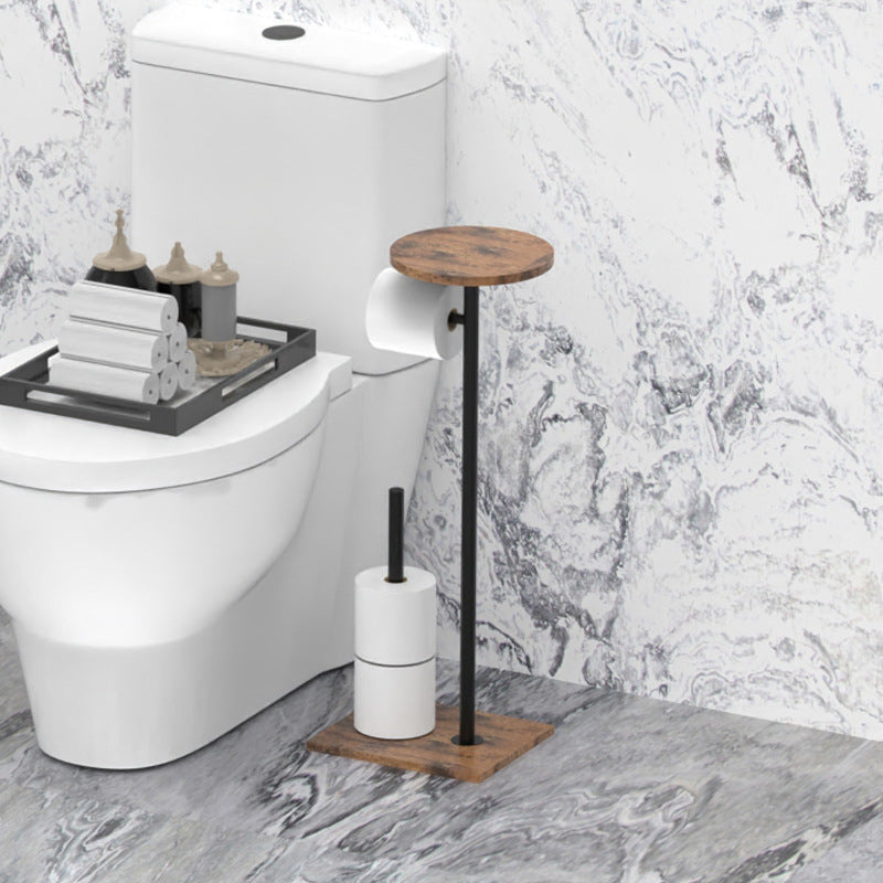Toilettenpapierhalter Holz freistehend