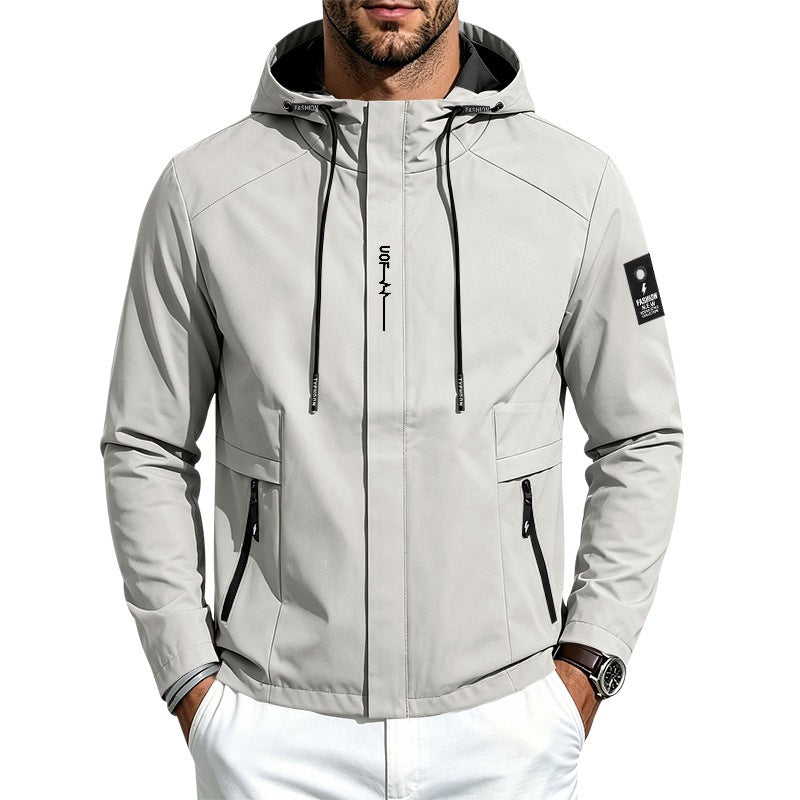 Leichte Kapuzenjacke für Herren