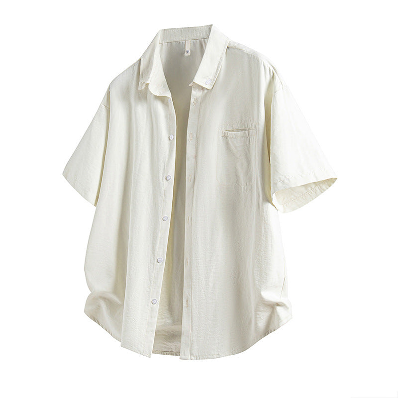 Herren Kurzarm-Shirt Sommer Casual Dünn – Bild 8 | LuxeStyle