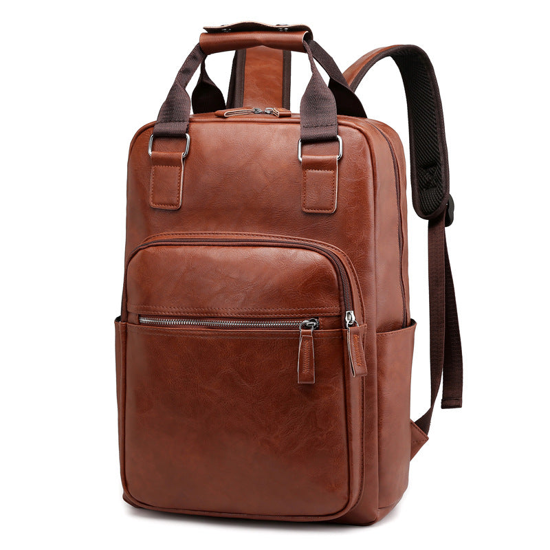 Business-Rucksack aus PU-Leder – Bild 1 | LuxeStyle