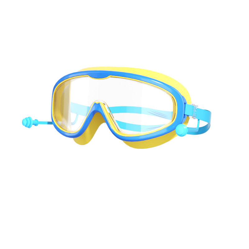 Kinder Schwimmbrille – grosser Rahmen, wasserdicht