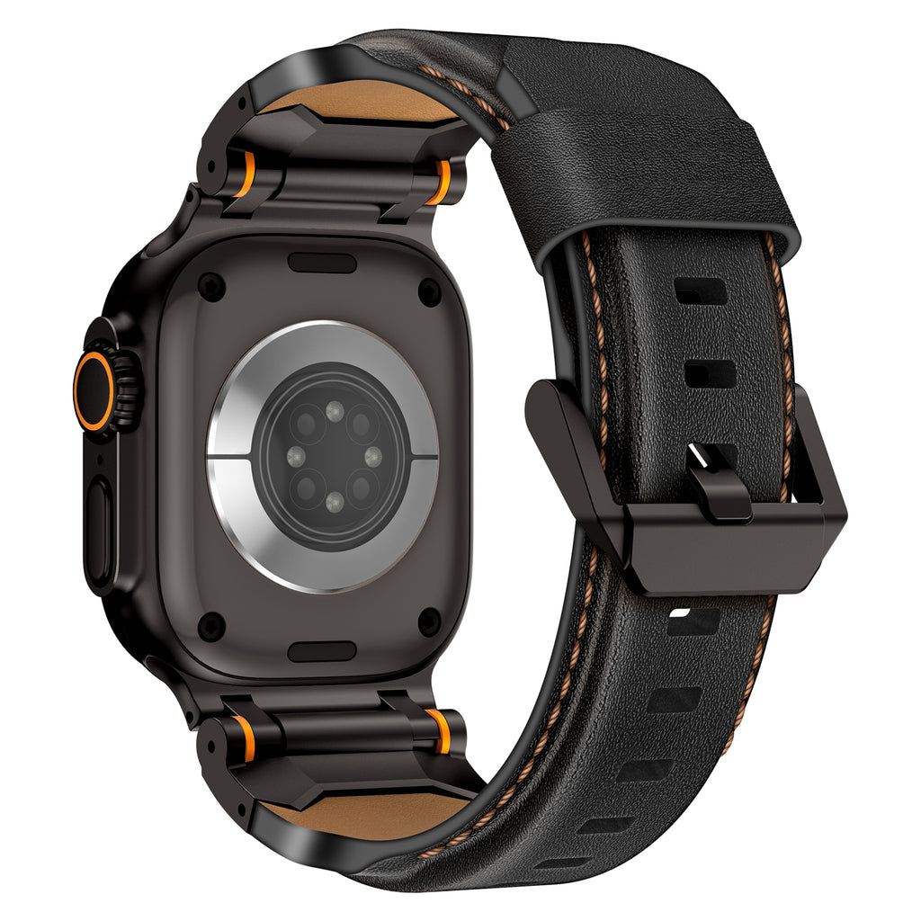 Herren-Armband aus hochwertigem Rindleder