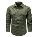 Retro Workwear Hemd für Herren – Bild 8 | LuxeStyle