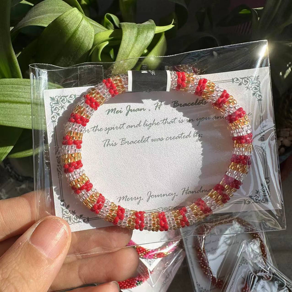 Boho Glas-Armband – Bild 6 | LuxeStyle