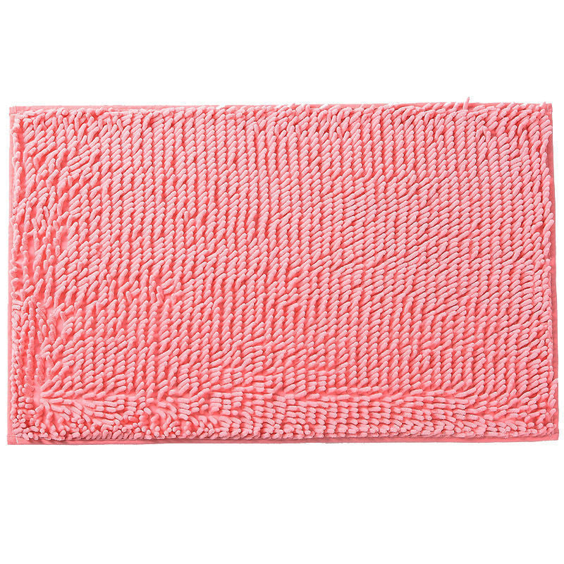 Chenille Fussmatte – saugstark & rutschfest