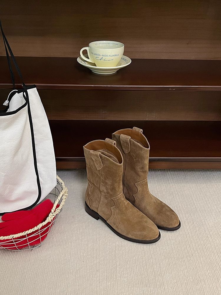 Retro Slip-On Ankle-Boots in drei Farben – Bild 4 | LuxeStyle