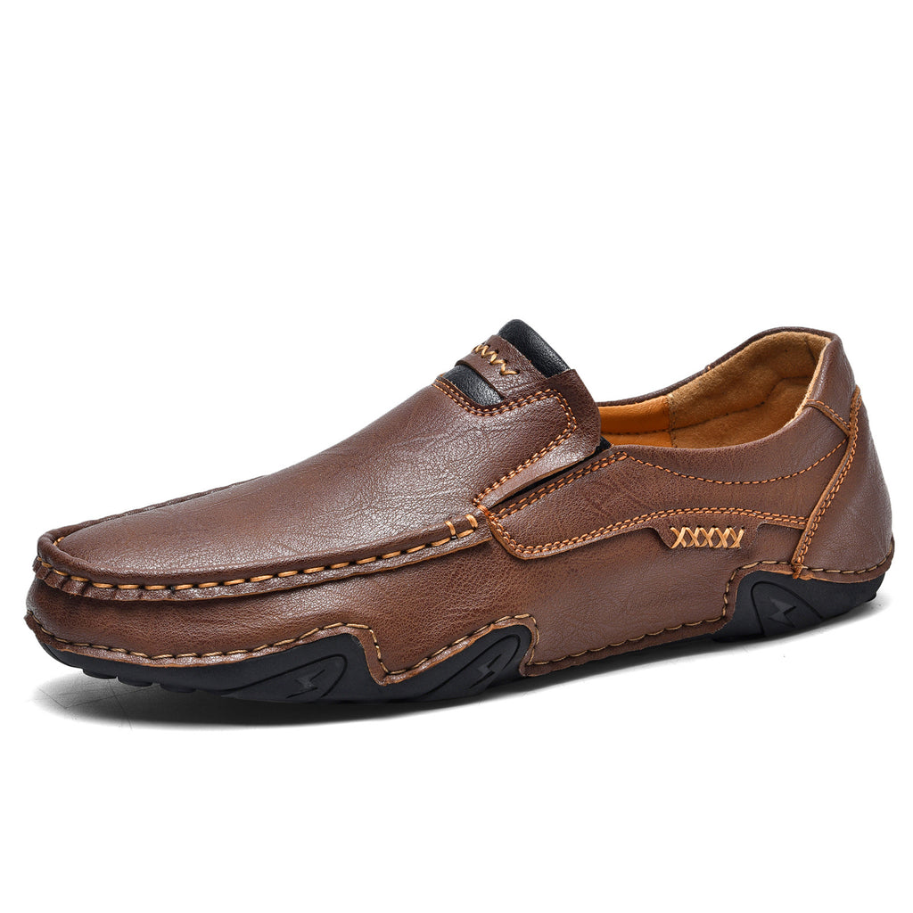 Casual-Leder-Sneaker | LuxeStyle