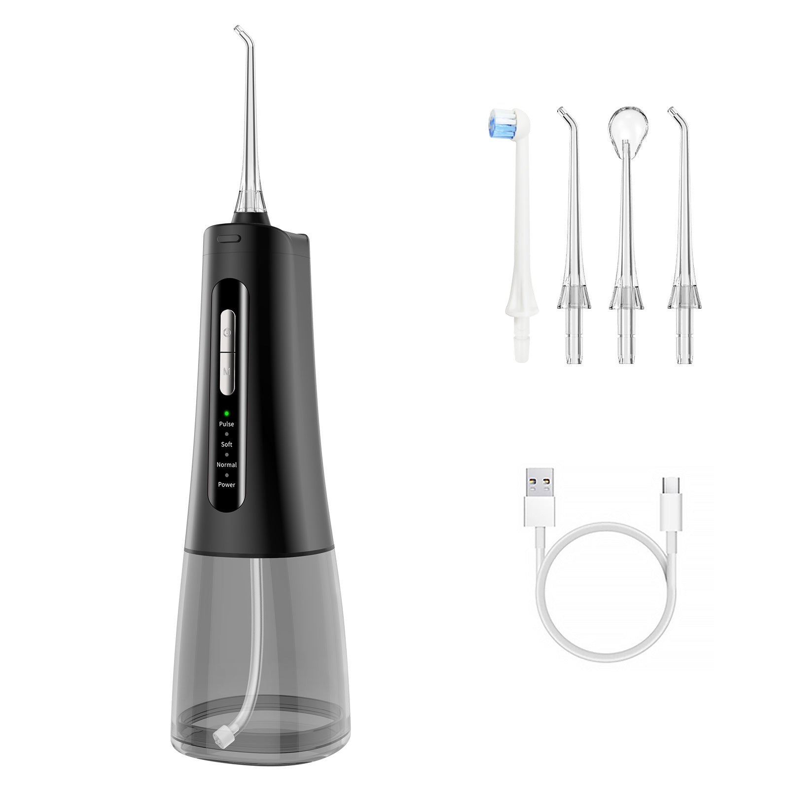 Minimalistischer, wiederaufladbarer Munddusche