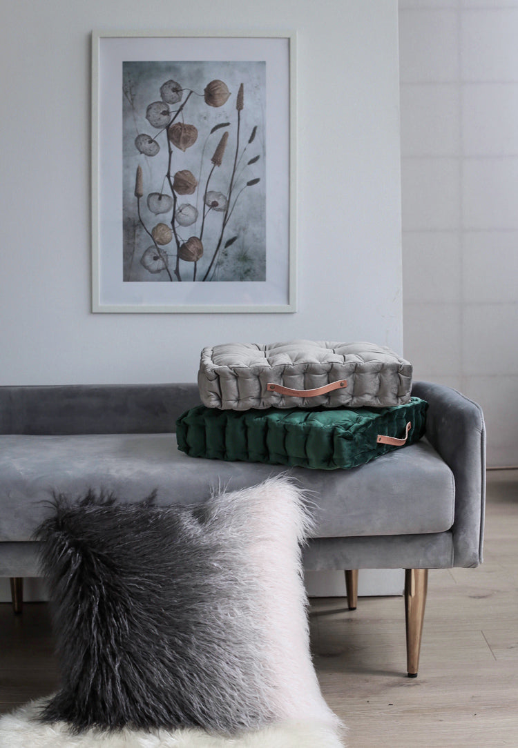 Samtkissen für Sofa, Stuhl oder Boden