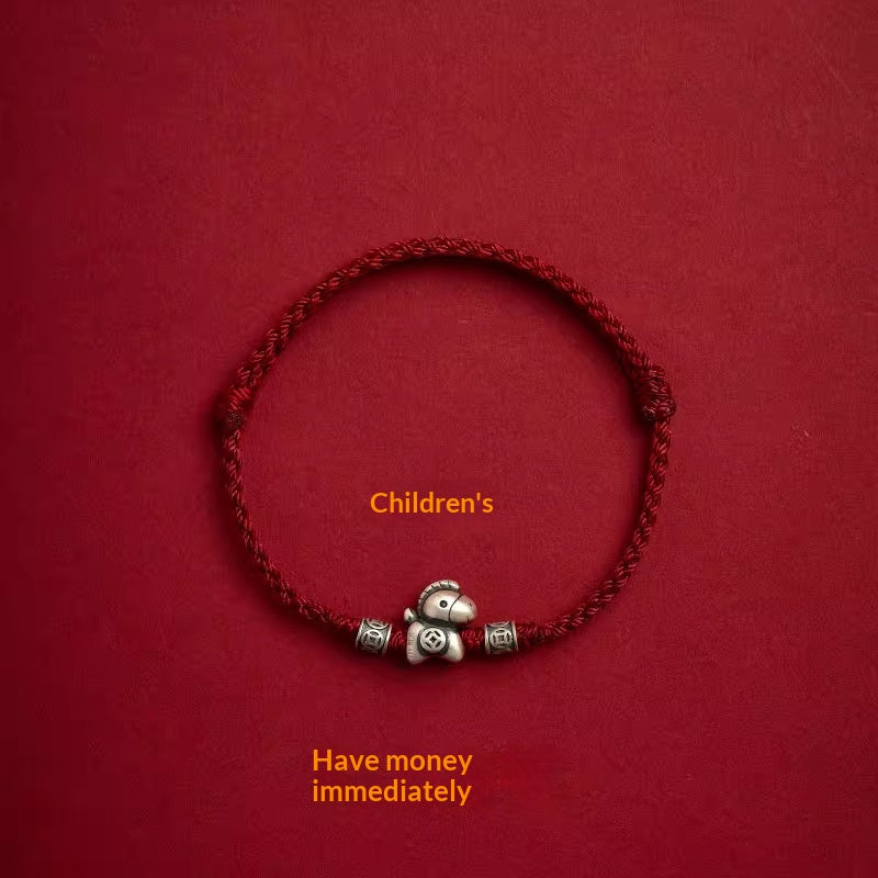 Glücks-Armband mit 999er Feinsilber-Anhänger – Bild 12 | LuxeStyle