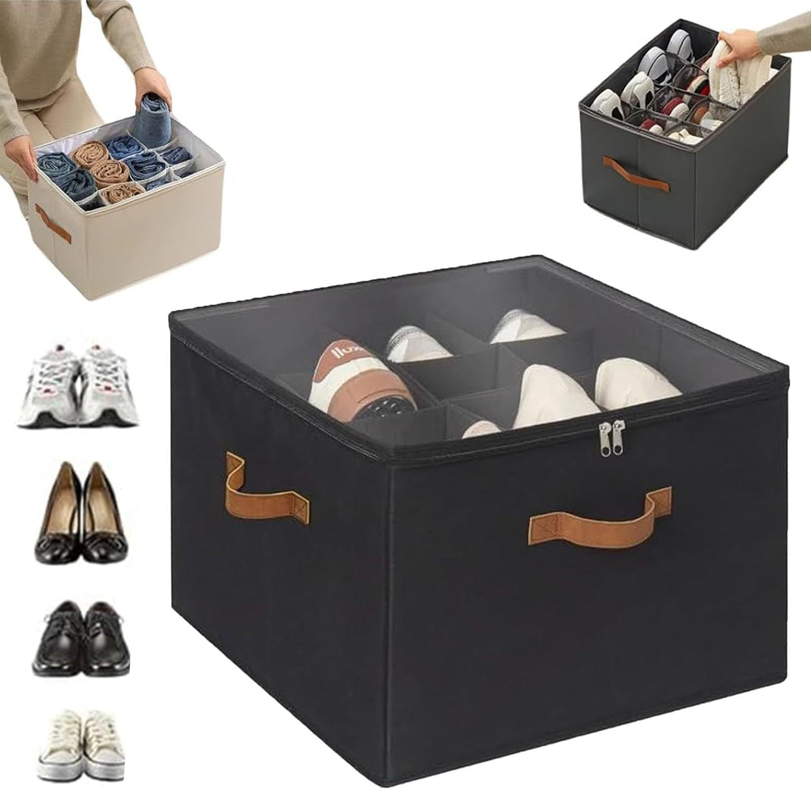 Schuh-Aufbewahrungsbox faltbar