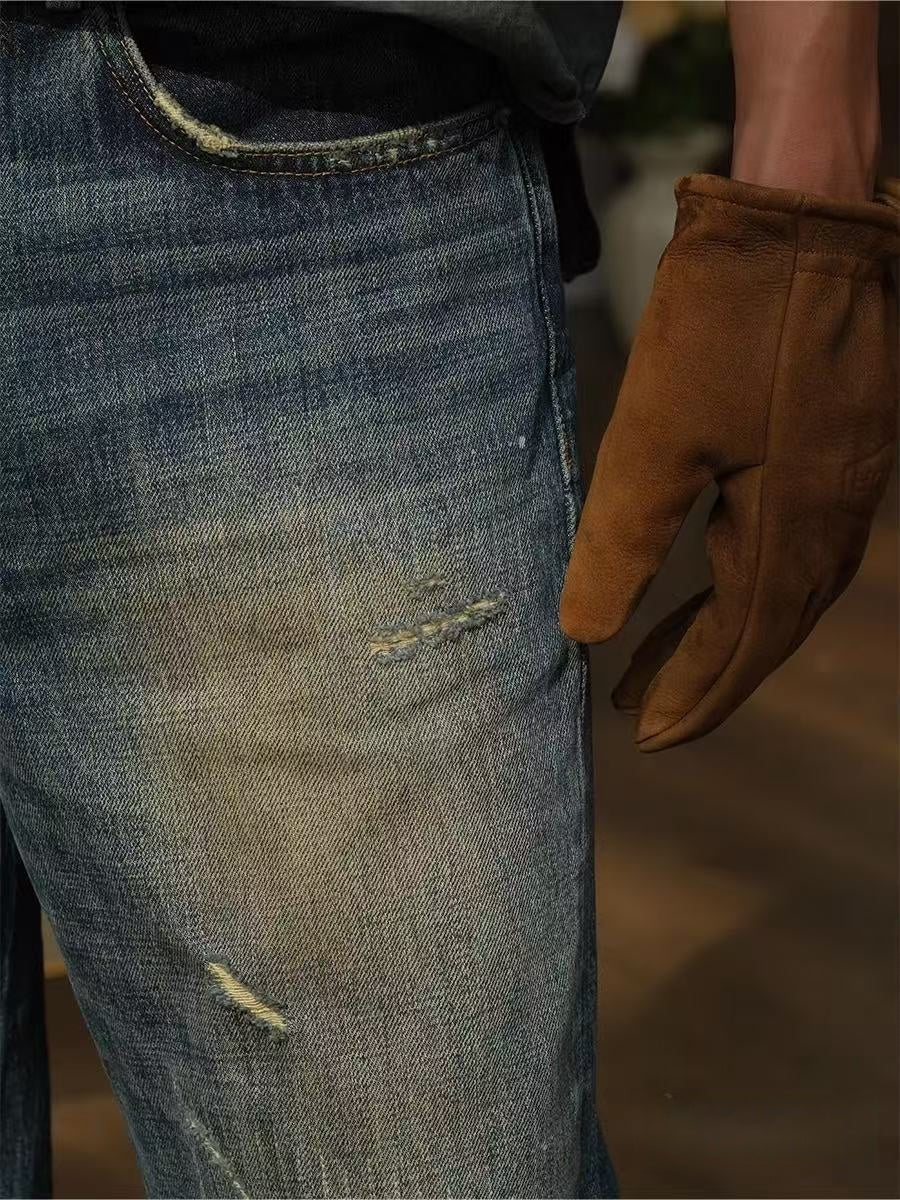 Gerade geschnittene Herren-Hosen