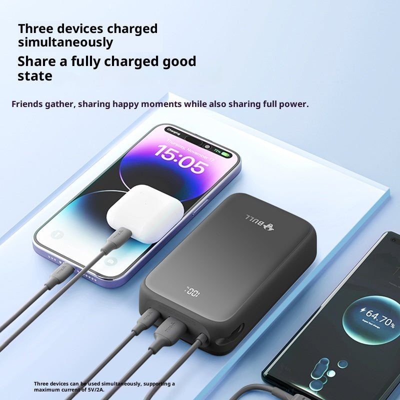 Powerbank 20000 mAh mit Kabel, 22.5W Fast Charge