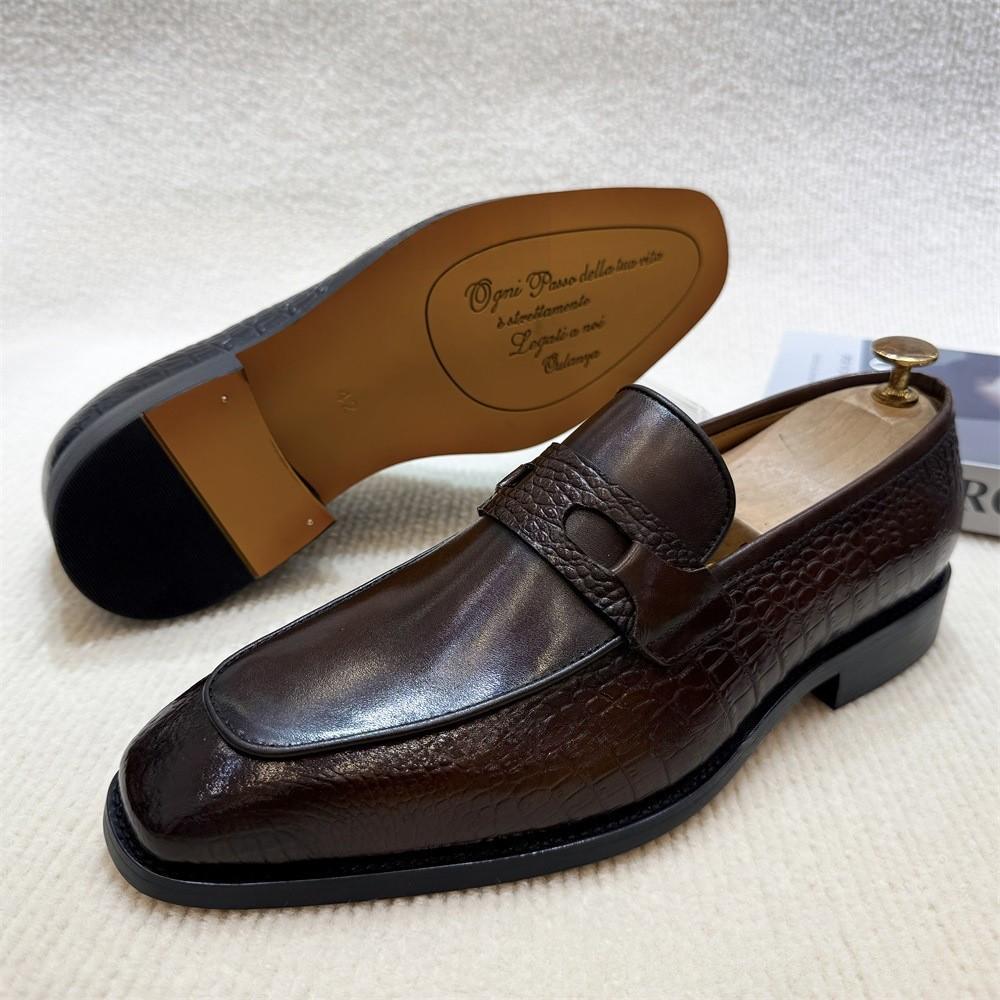 Herren Business-Casual Lederschuhe