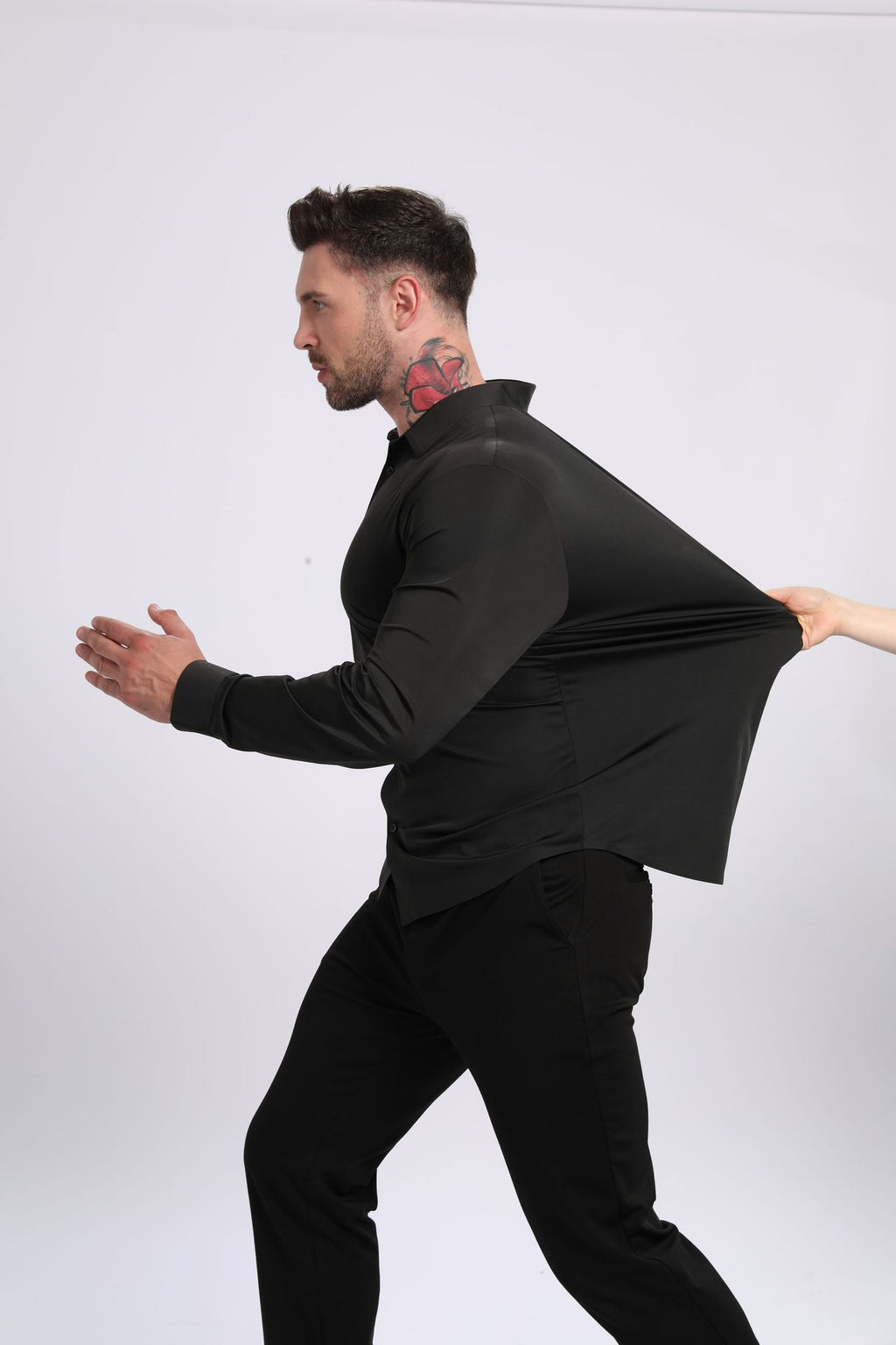 Langes Poloshirt – Bild 9 | LuxeStyle