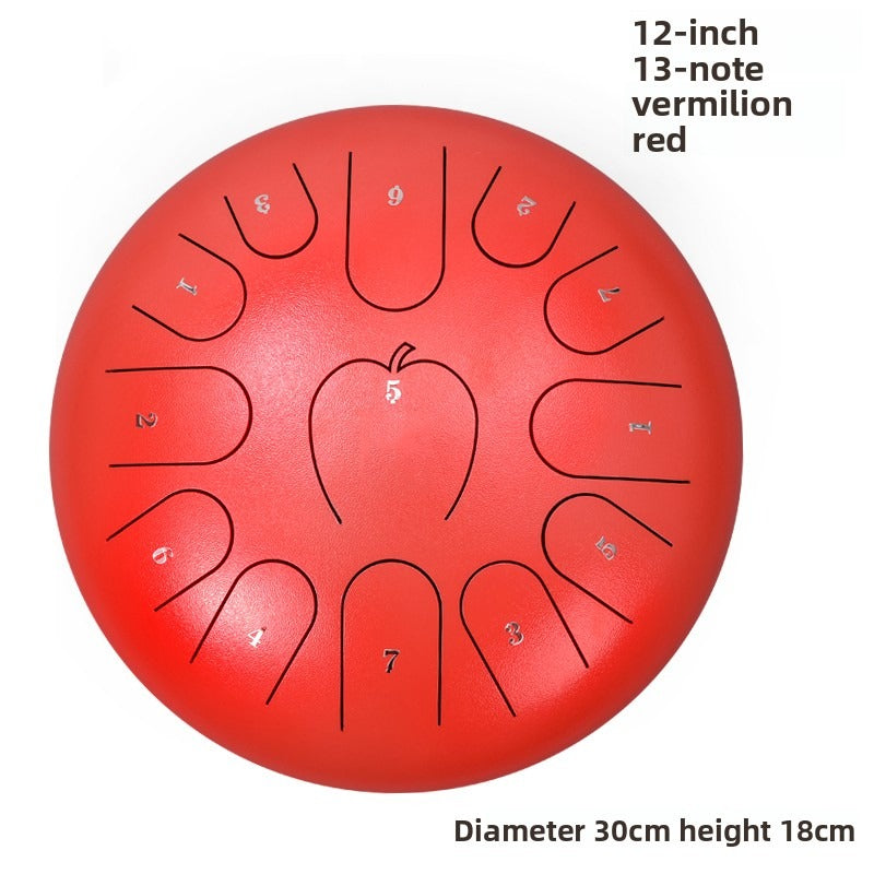 Steel Tongue Drum 12 Zoll 13 Noten Apple Style