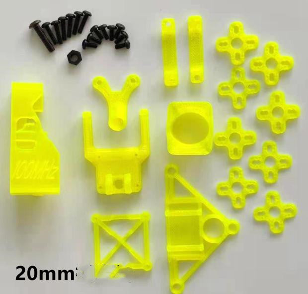 Velociraptor 110x 3-Zoll-Modell 2mm-Arm TPU-Kohlefaser-Rahmen