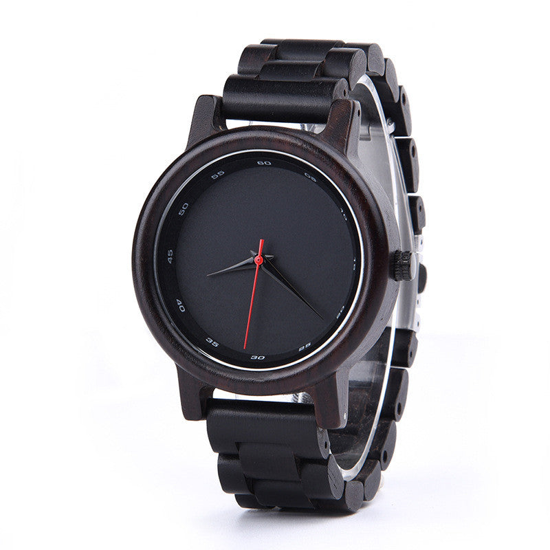 Ebenholz-Armbanduhr für Herren | LuxeStyle