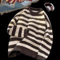 Striped Crew-Neck Pullover – Bild 1 | LuxeStyle