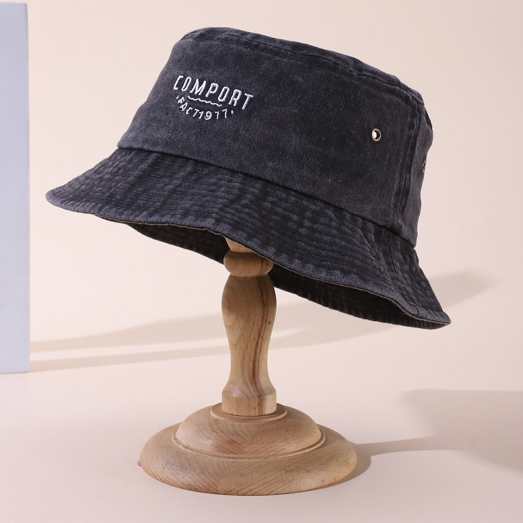 Cord Bucket Hat Navy Manchester