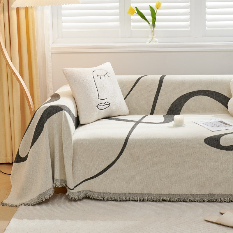 Chenille-Sofakapuze – Bild 7 | LuxeStyle