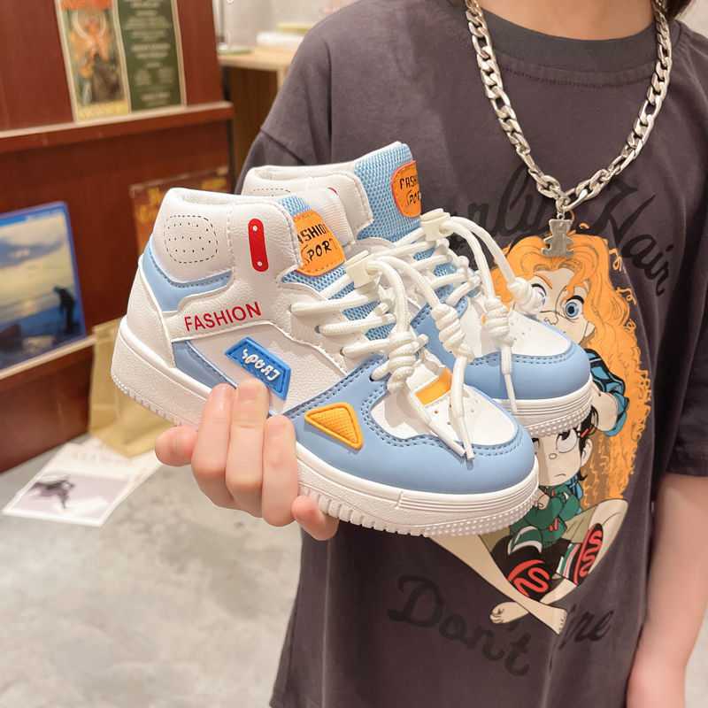 Mädchen High-Top Sneaker für Kinder – Bild 4 | LuxeStyle