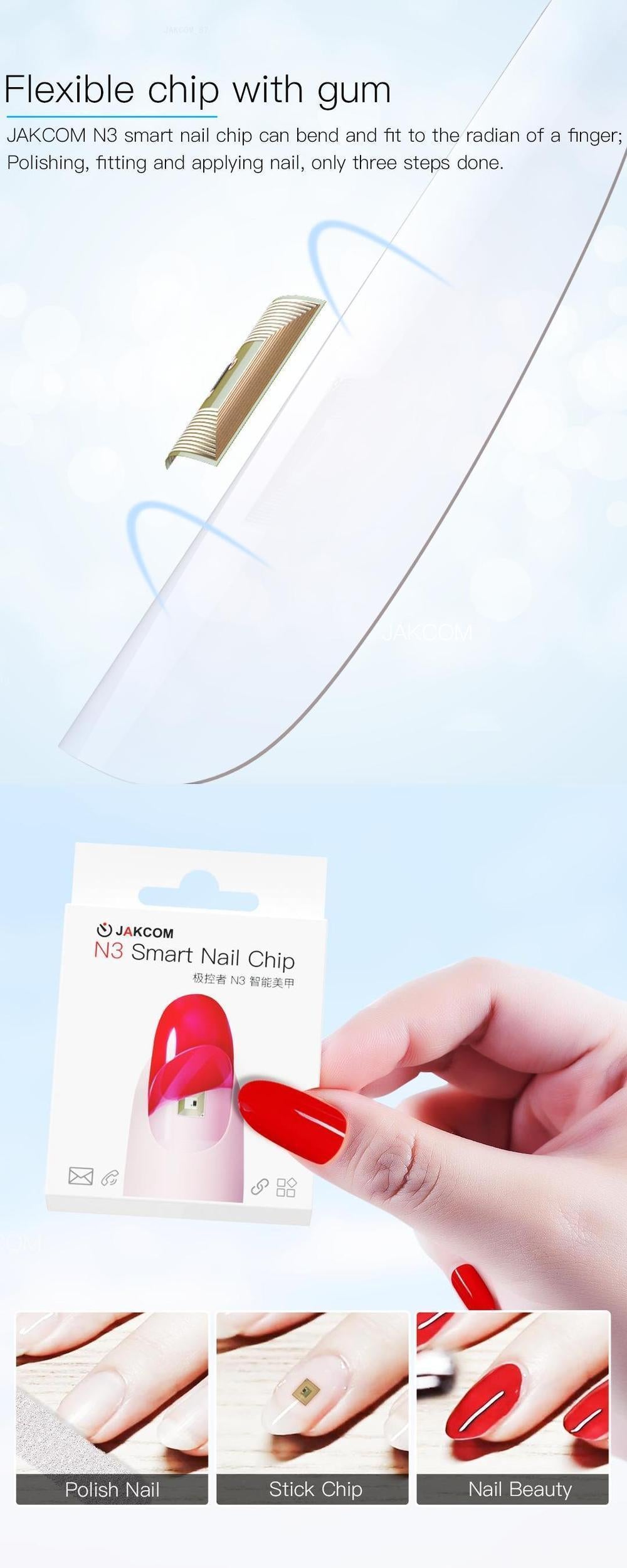 Smarter NFC Nagel-Chip | LuxeStyle