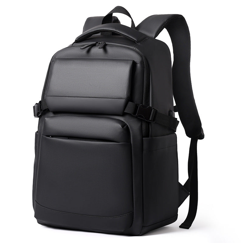 Grosszügiger Business-Rucksack aus PU-Leder – Bild 4 | LuxeStyle