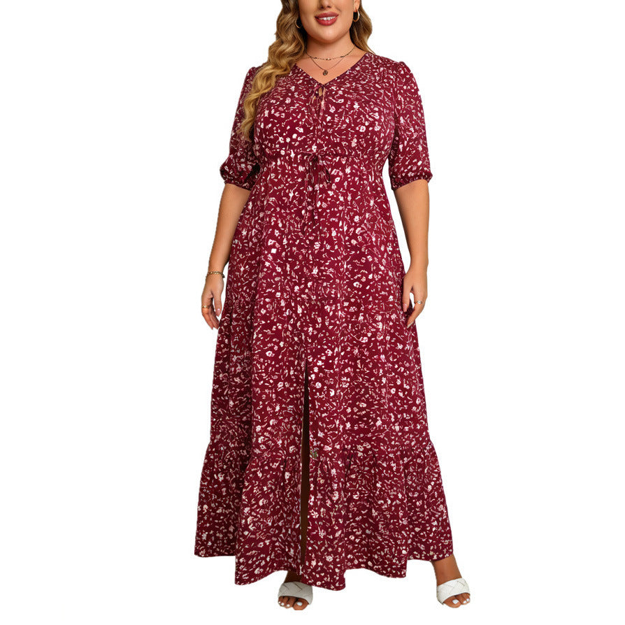 Boho-Kleid mit Blumenmuster – Bild 9 | LuxeStyle