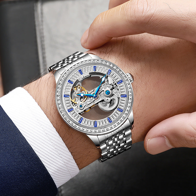 Luxus Zirkonia Mode-Uhr wasserdicht