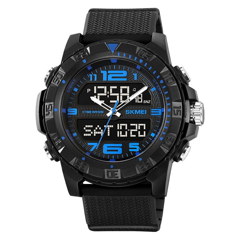 Multifunktionale Sportuhr mit Dual-Display – Ansicht 2