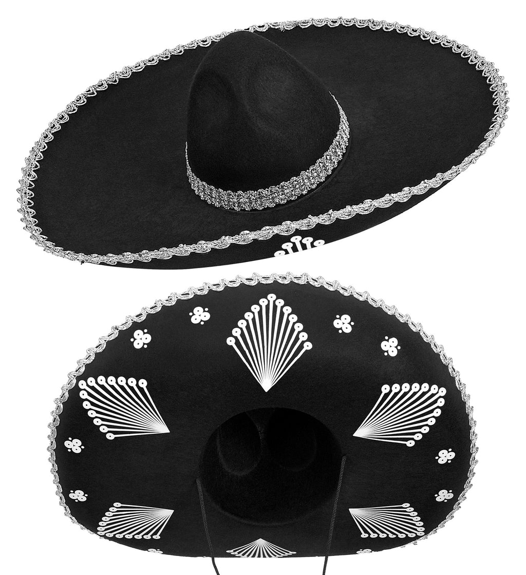 Sombrero Hut schwarz – Bild 1 | LuxeStyle