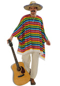 Poncho mit Sombrero · Gr. one Size