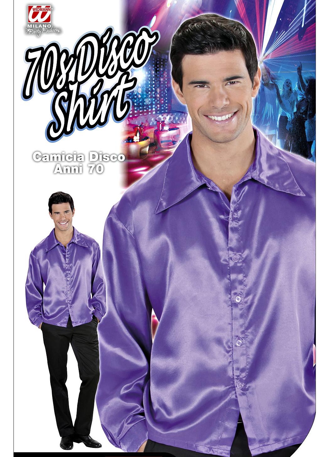 Discohemd violett · Gr. XL
