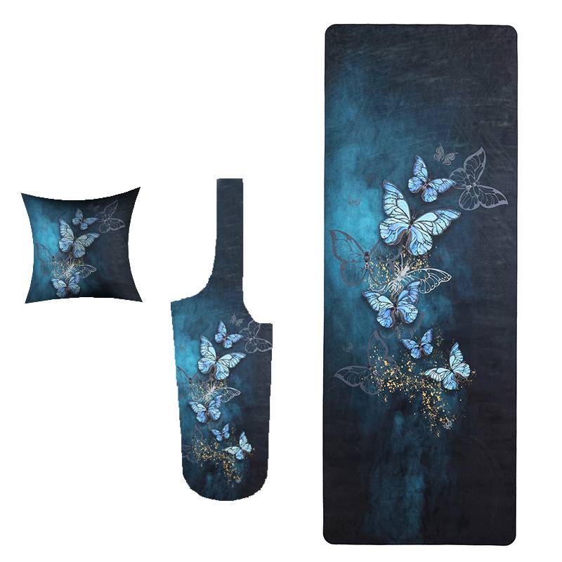 Van gaali Yogamatte aus Kautschuk-Wildleder – Bild 13 | LuxeStyle