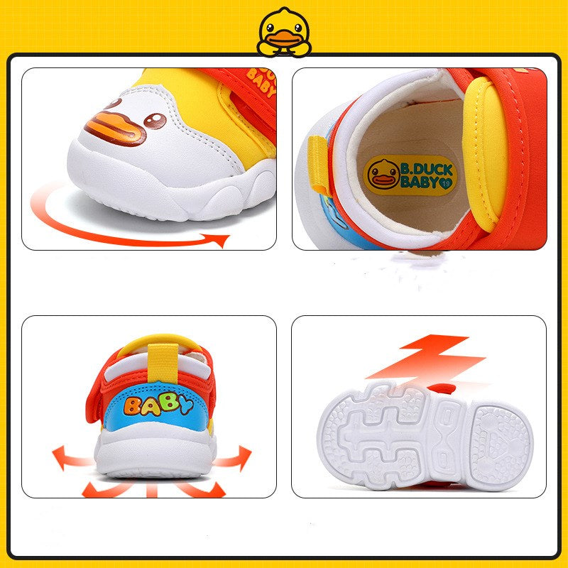 Lauflernschuhe mit Entenmotiv für Kinder | LuxeStyle