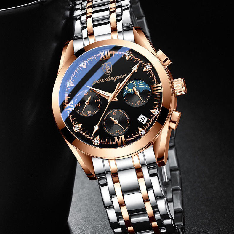 Herren-Uhr mit Leuchtzeigern – Bild 15 | LuxeStyle