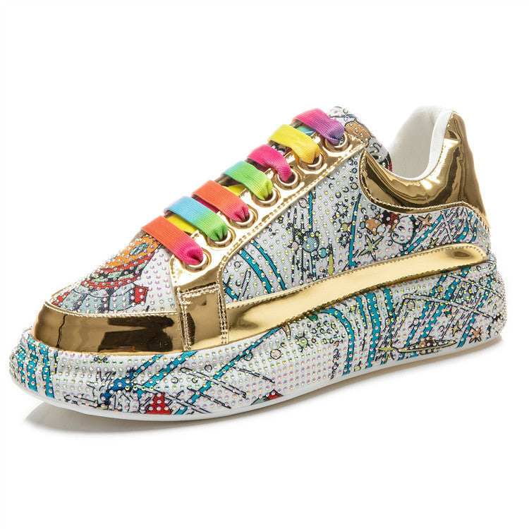 Damen Plateau-Sneaker mit Schnürung – Bild 7 | LuxeStyle