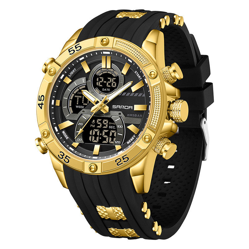 Multifunktionale Herren-Armbanduhr