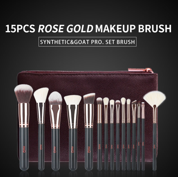 Rose Gold Make-up Pinsel