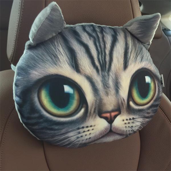 Katzenkopfstützkissen für den Autositz – Bild 13 | LuxeStyle