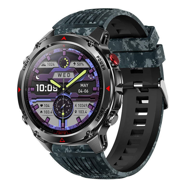 Smartwatch mit GPS und Bluetooth-Telefonie