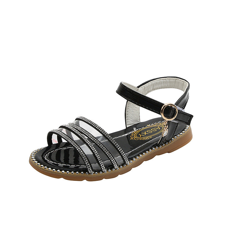 Mädchen Sandalen mit Schleife | LuxeStyle