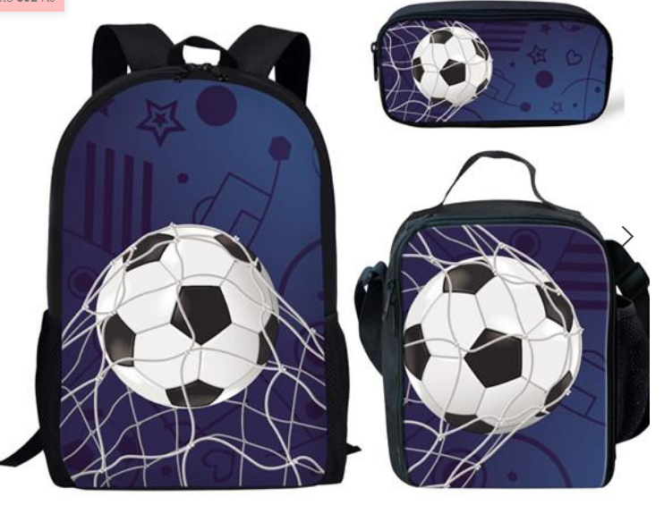 Fussball-Rucksack-Set für Kinder – Bild 9 | LuxeStyle