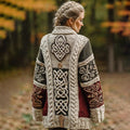 Hooded Strickpullover mit 3D-Print – Bild 1 | LuxeStyle