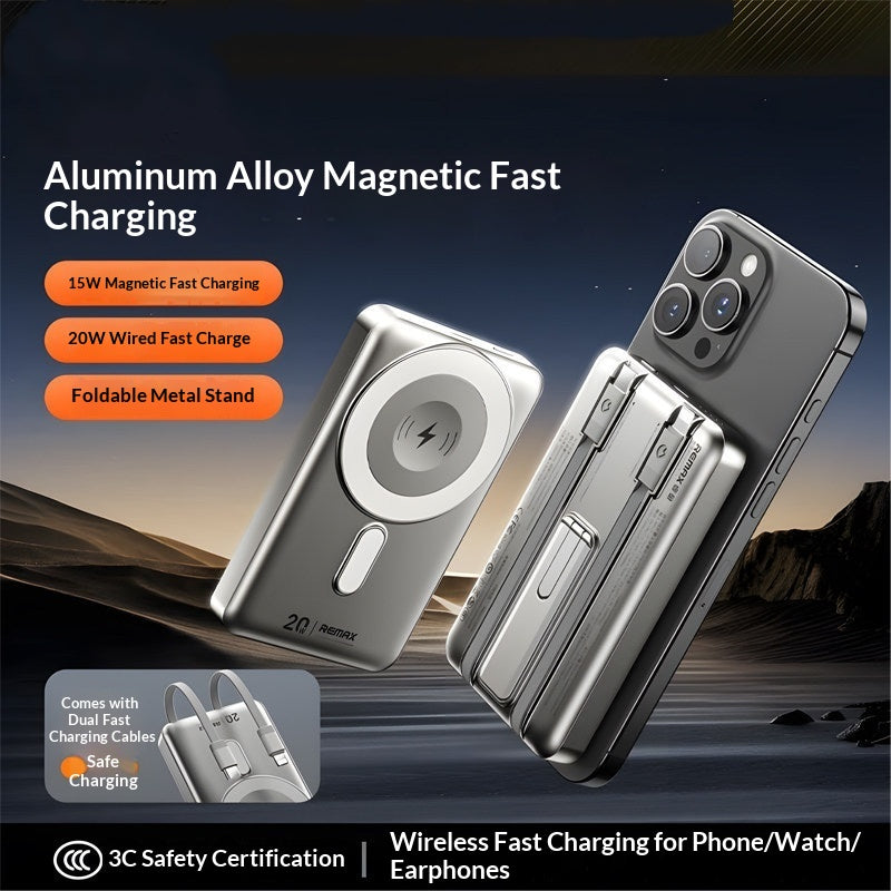 Magnetische Wireless Powerbank 10'000 mAh