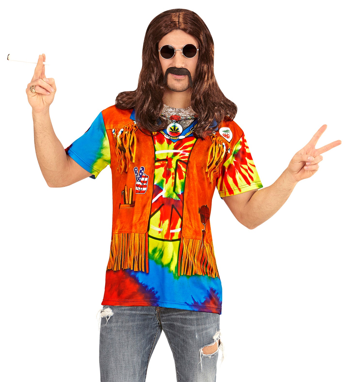 Hippie Shirt für Männer
