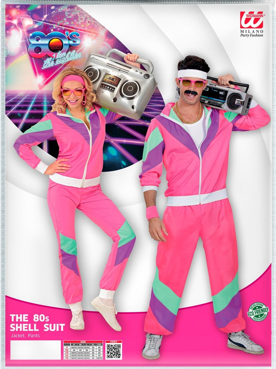 Pinkiger 80er Jahre Trainingsanzug – Bild 2 | LuxeStyle