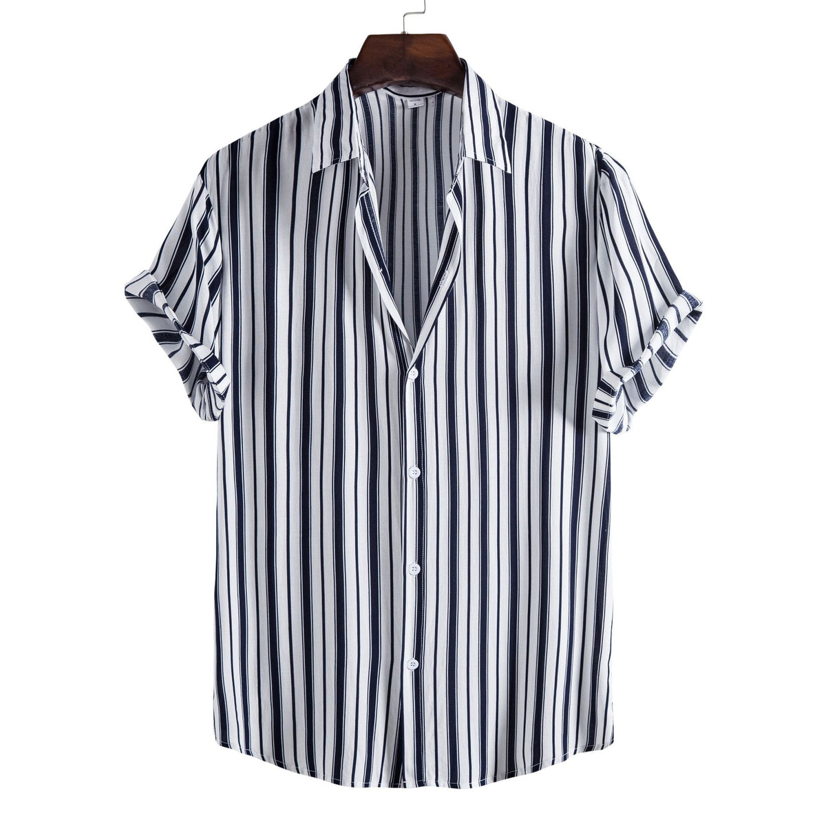 Bambushemd Slim Fit mit Druck – Bild 7 | LuxeStyle
