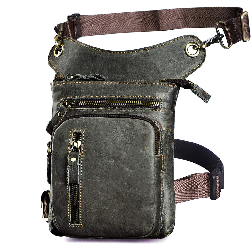 Leder-Beintasche im Retro-Stil – Bild 2 | LuxeStyle